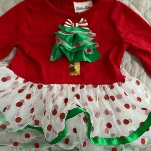Girls 18months Christmas Dress long sleeve